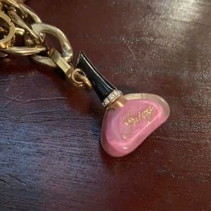 Juicy couture nail polish charm